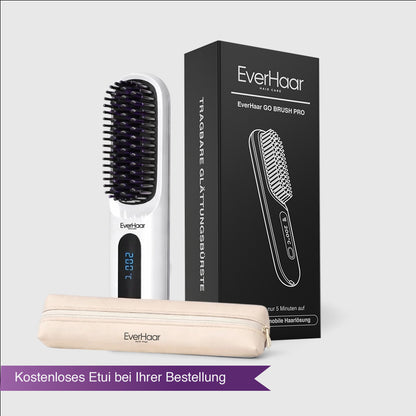 EverHaar Tragbare Glättungsbürste – GoBrush PRO